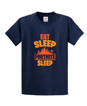 Eat Sleep Gamer Repeat Unisex Classic Kids and Adults T-Shirt For Video Game Lovers